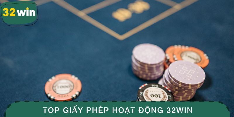 Top giấy phép khẳng định sự uy tín của nền tảng