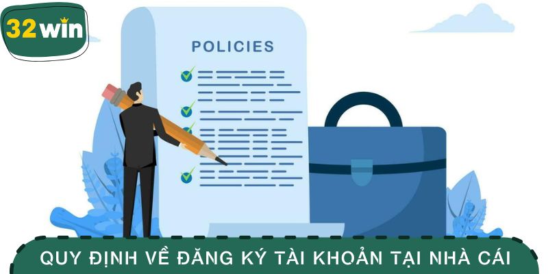 Quy định về việc đăng ký tài khoản tại nhà cái