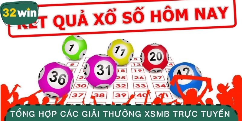 Tổng hợp các giải thưởng xsmb trực tuyến 